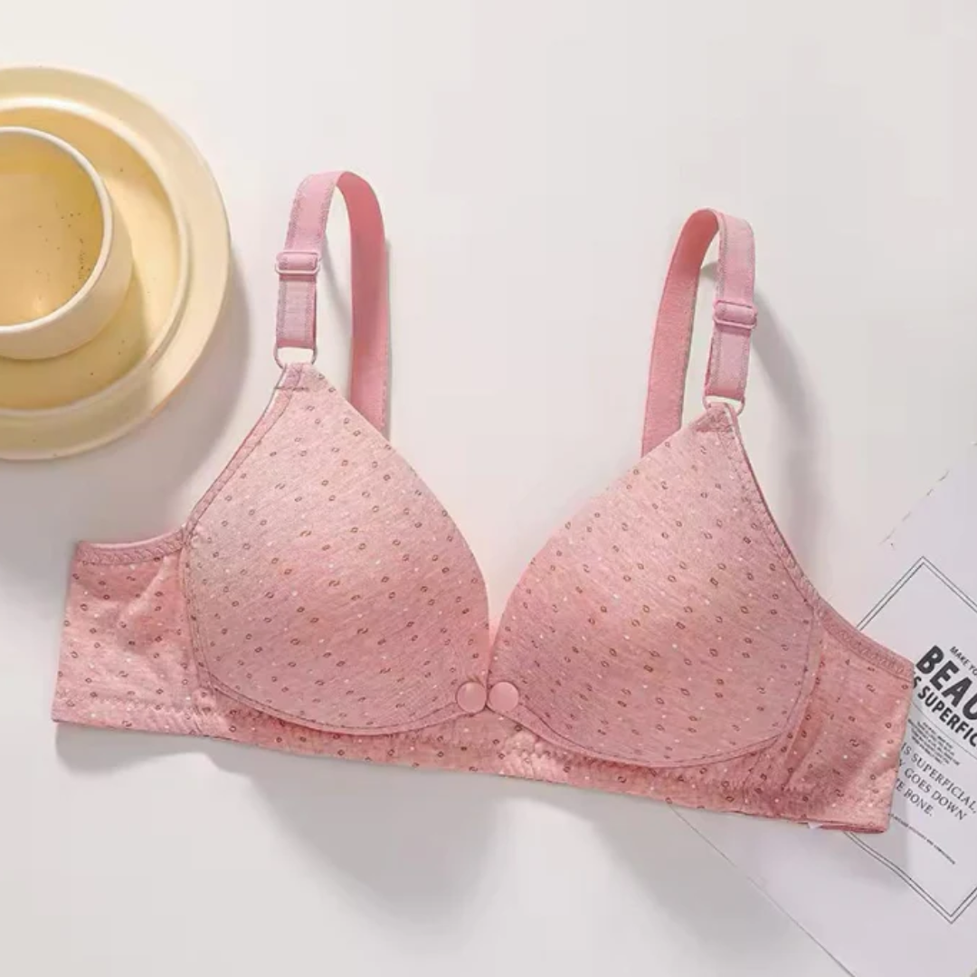 Beautiful Pink Mommy Comfort Bra(Non-Wired)