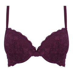 Lightly Padded Wire-Free All Over lace Bra