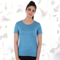 Blue-Plain T-Shirt